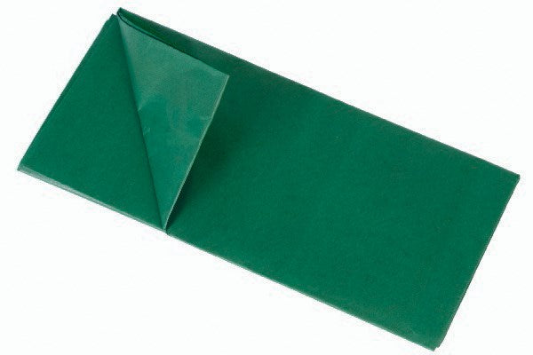 Silkepapir 5ark 50x70 mørk grøn