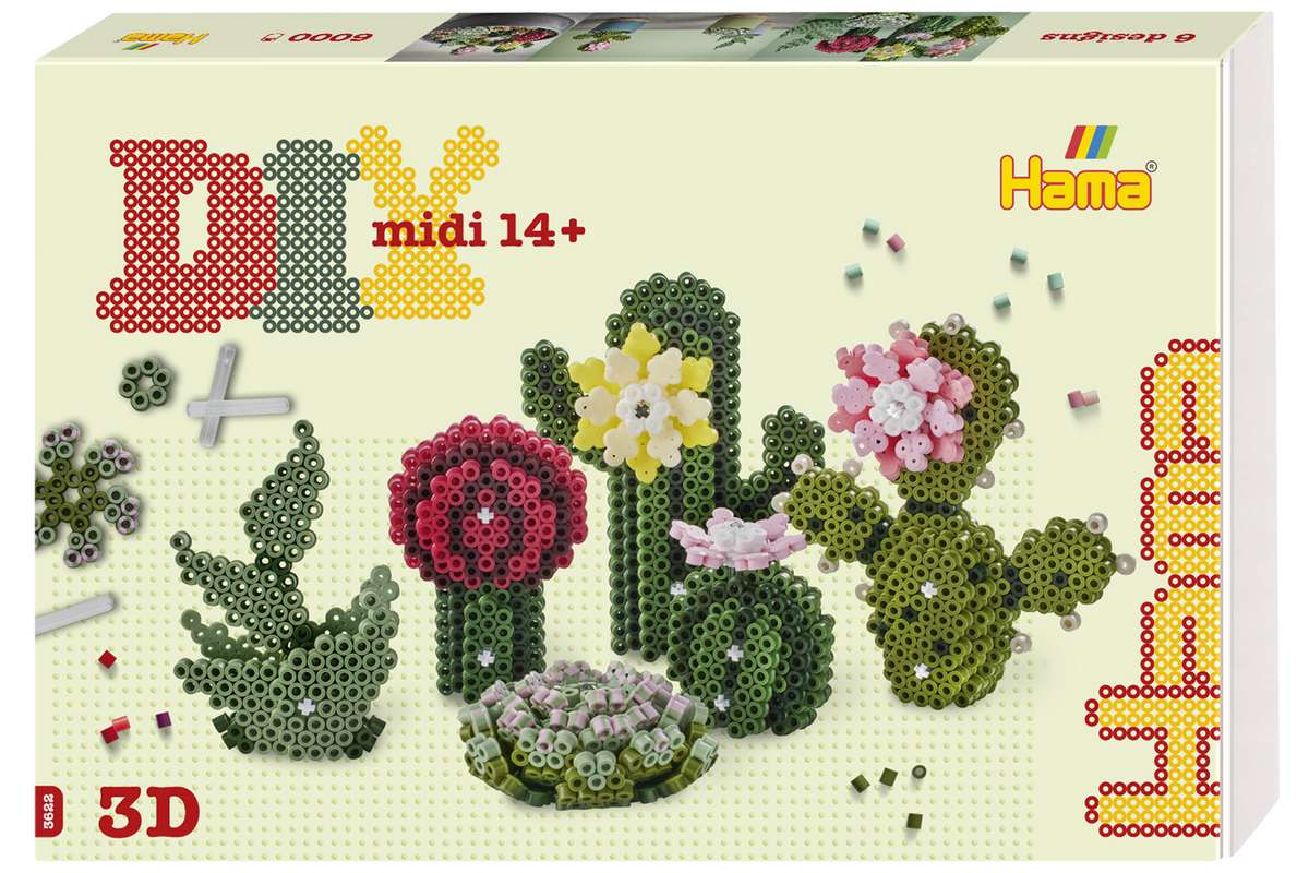 Hama Art midi Sukkulenter