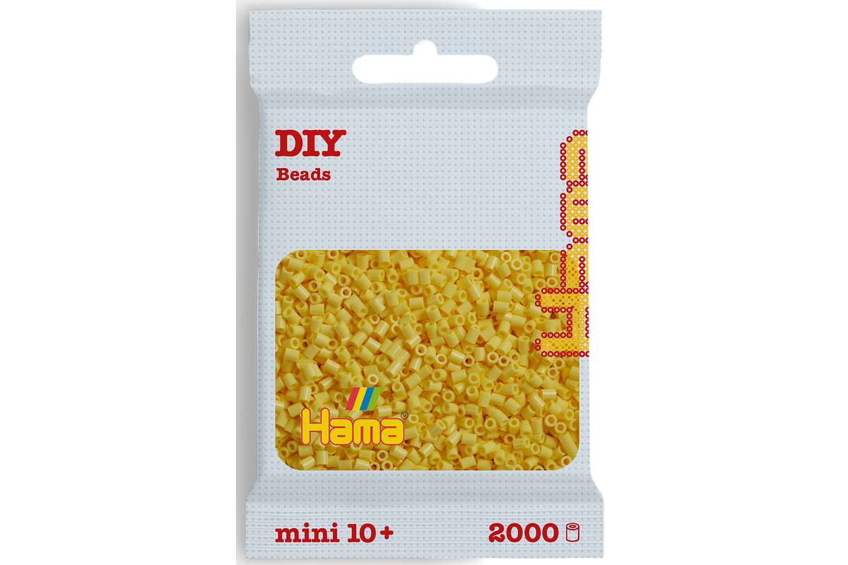 Hama mini perler 2000stk lysegul