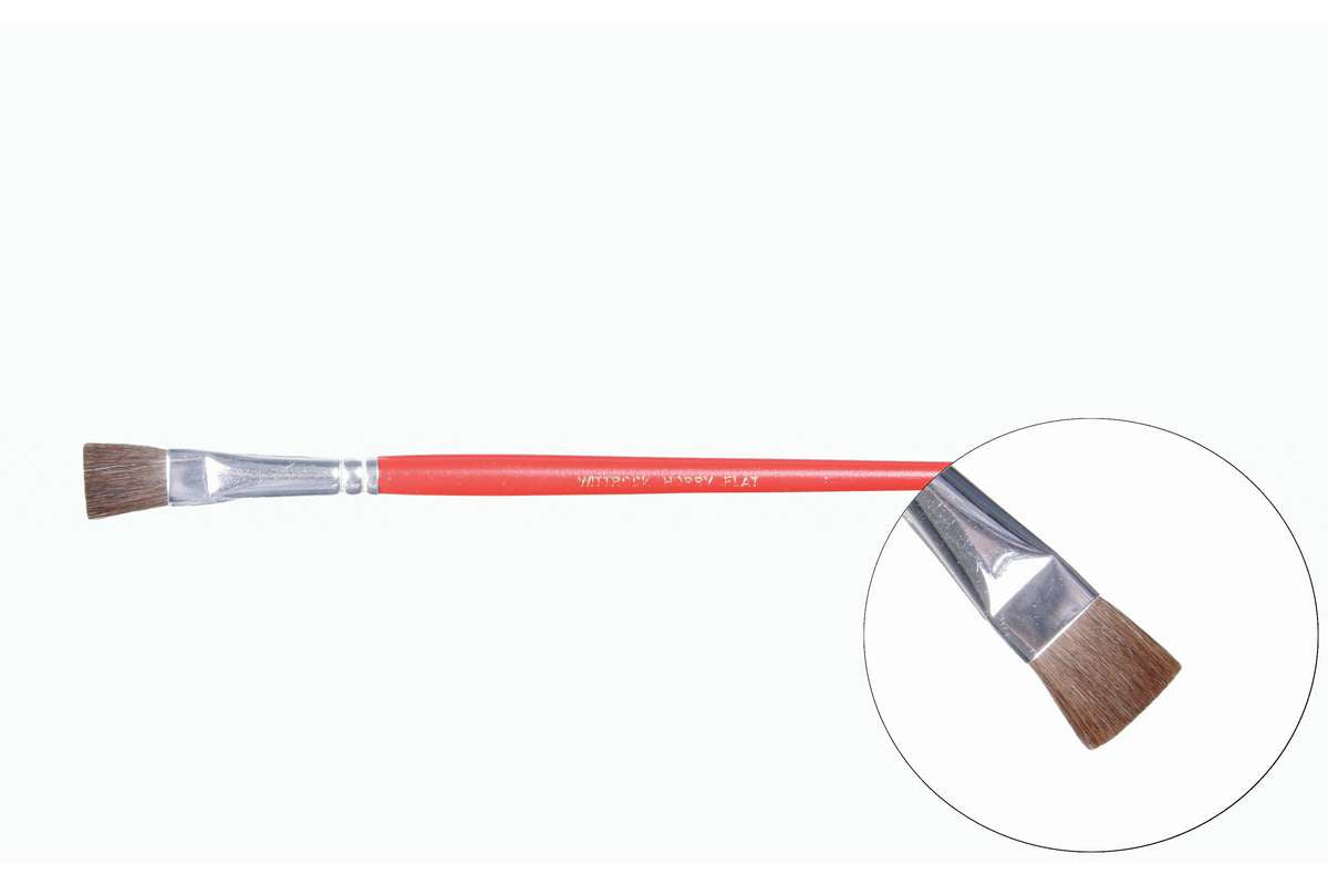 Hobby pensel 12 flad/fin