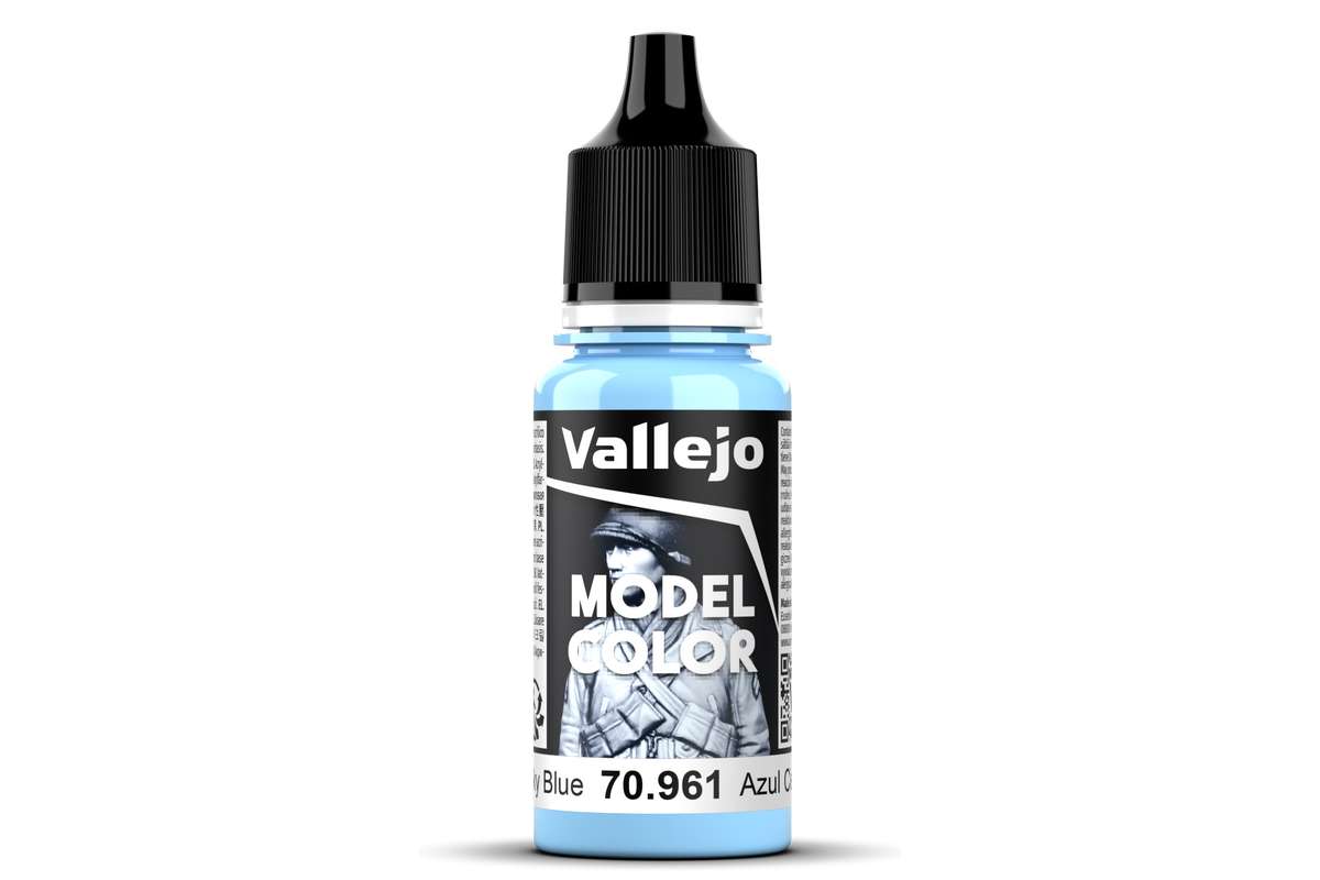 Sky blue mat 18ml