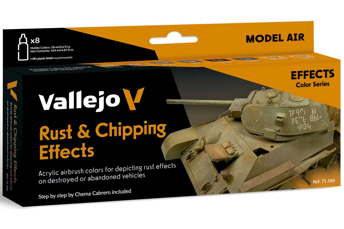 Rust & chipping effects 8x18ml