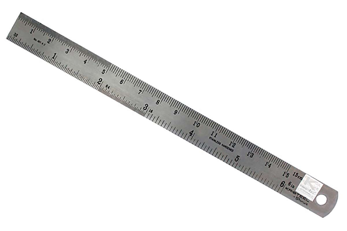 Steel rule (150 mm)