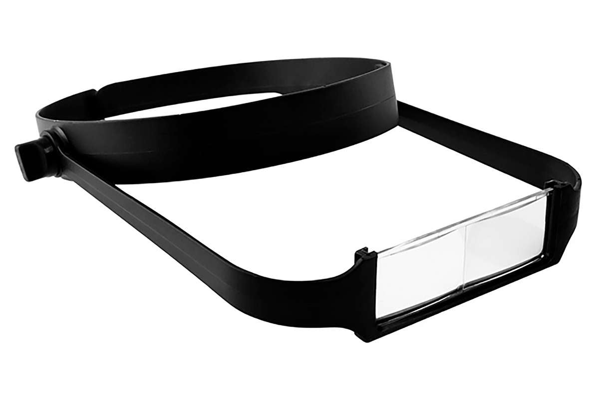 Lightweight headband magnifier with 4 Lenses