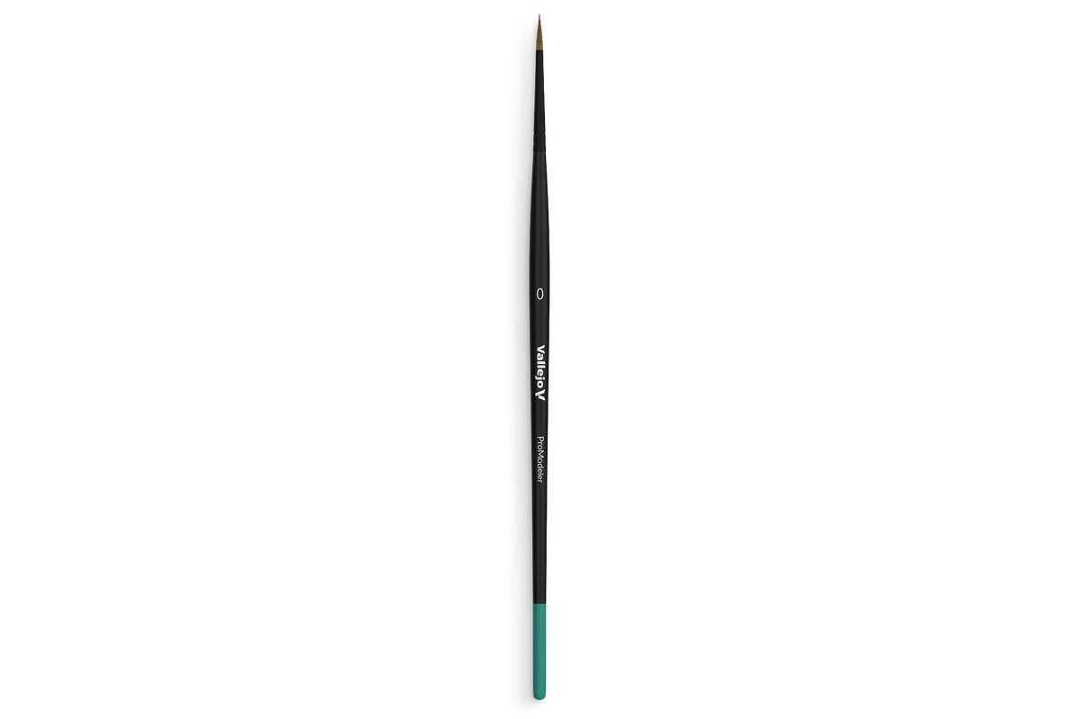 Brush round natural hair No. 0