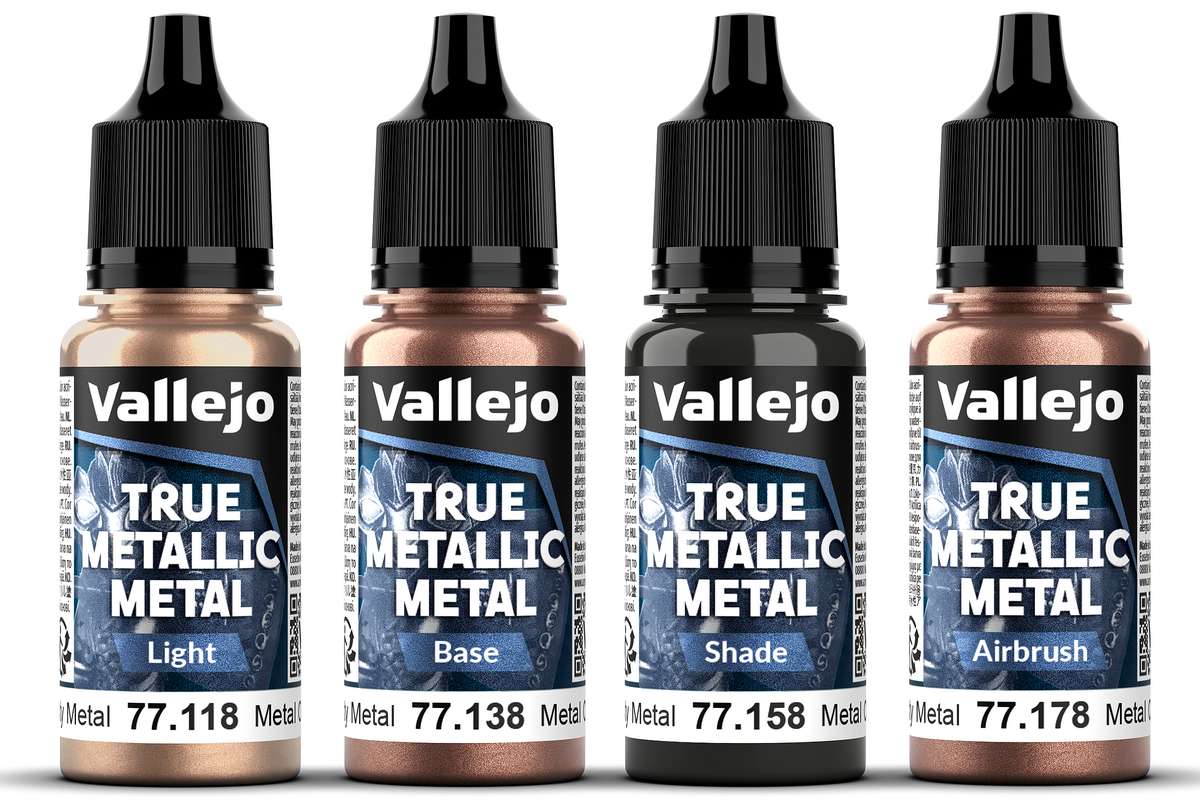 True Metallic Metal set Rusty 4x18ml