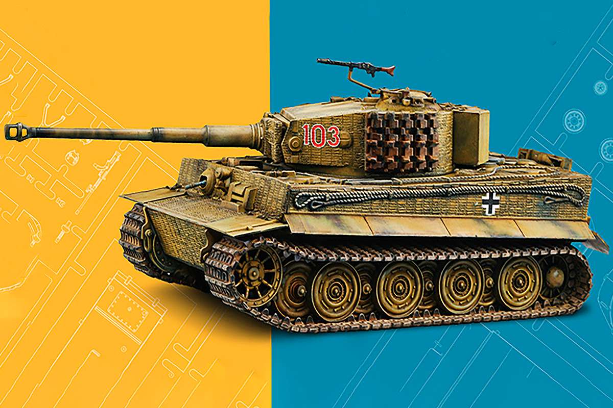 1:56 Pz. kpfw. VI Tiger I Ausf. E, starter set