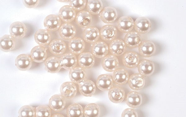 Voksperler 3mm 500g creme