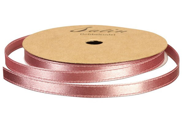 Satinbånd 3mm 10m gl. rosa