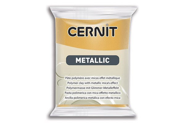 Cernit Metallic 050 56g gold
