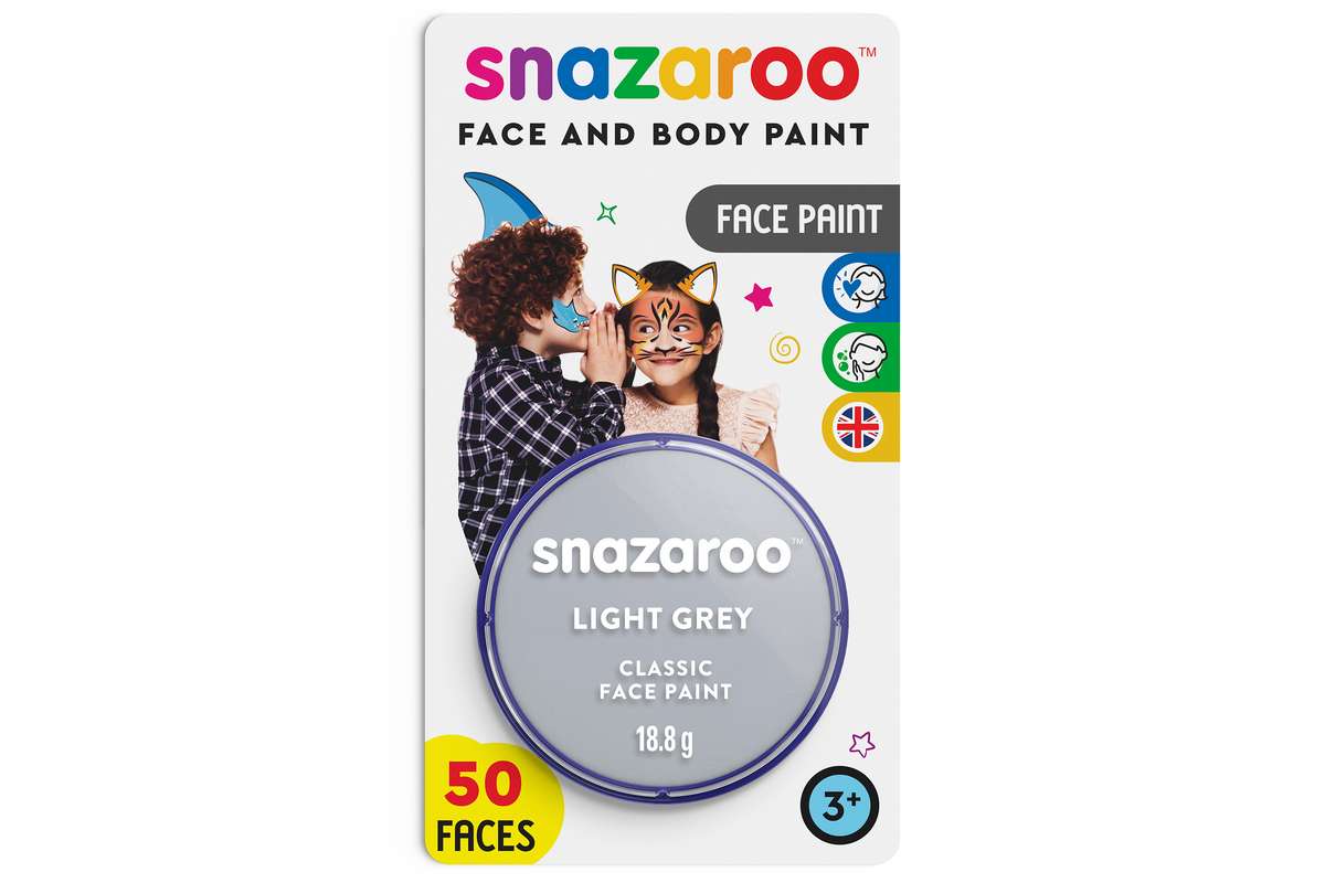 Sminkefarve 18ml blister light grey