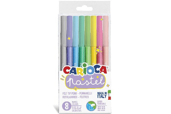 Pastel tusch 8stk. assorteret