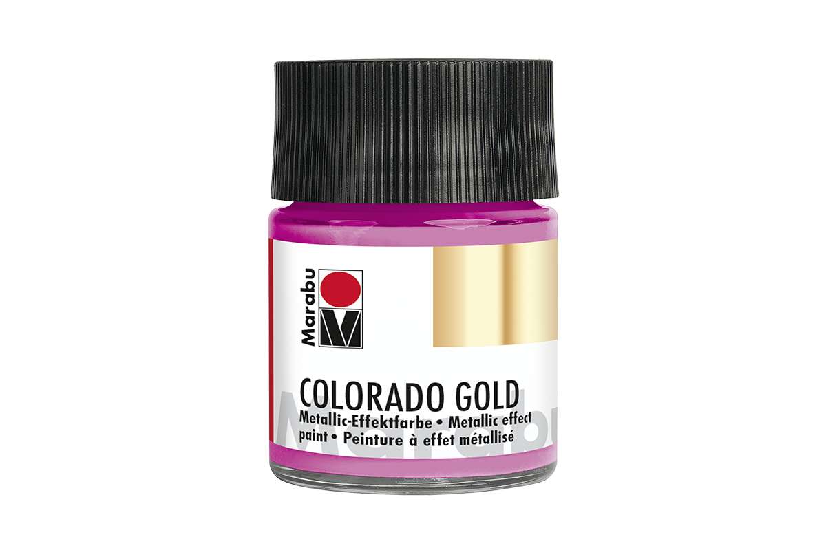 Colorado Gold paint 50ml, metallic-pink 733