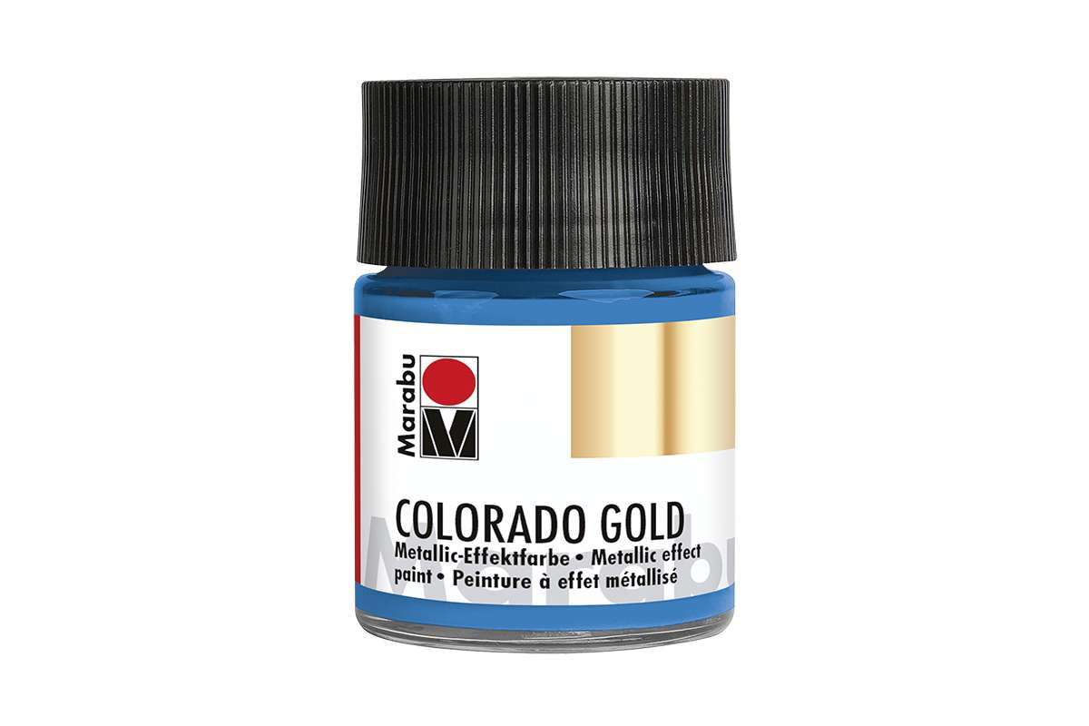 Colorado Gold paint 50ml, metallic-petrol 792