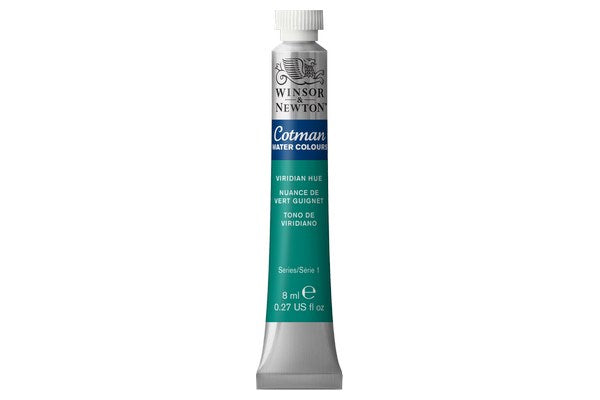 Cotman watercolour 8ml Viridian Hue 696