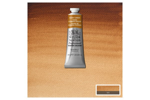 Watercolour proff. 37ml Burnt Umber 076
