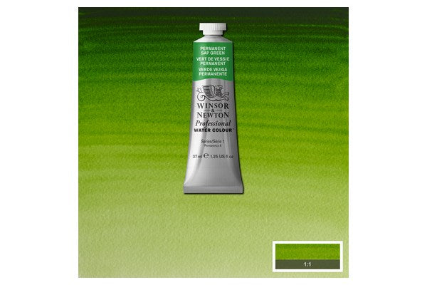 Watercolour proff. 37ml Permanent Sap Green 503
