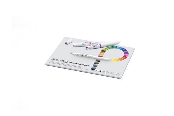 Paper pad for pigment marker A4, 75g, 50 pages