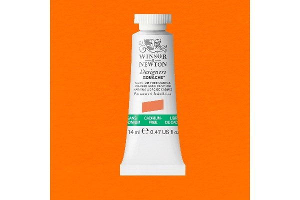 Designers gouache 14ml cadminum-free, Orange 899