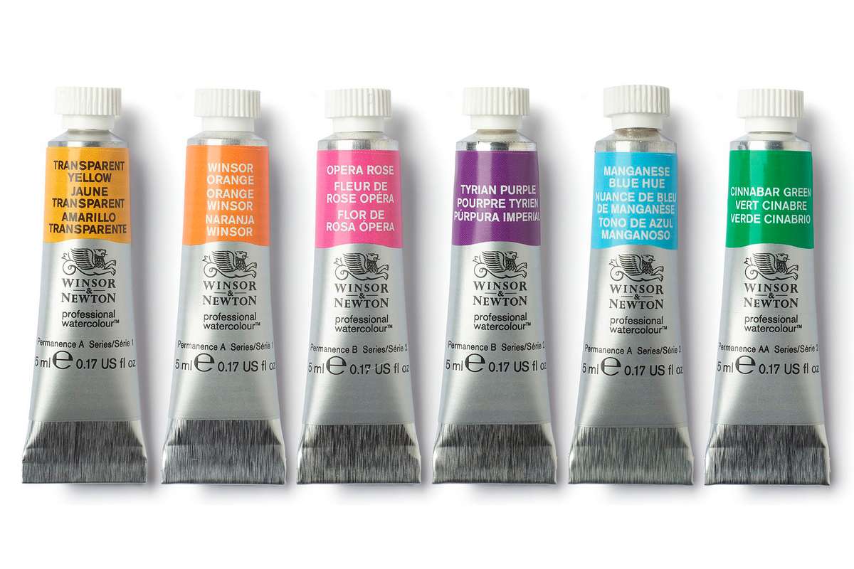 Proff. watercolour set 6x5ml, vibrant