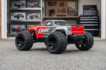 Qbit MT 1/16th Monster Truck - Red