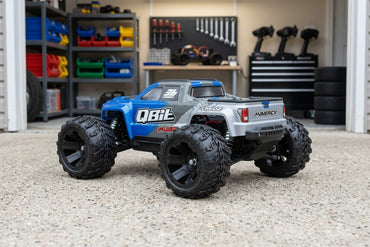 Qbit MT Flux 1/16th Monster Truck - Blue