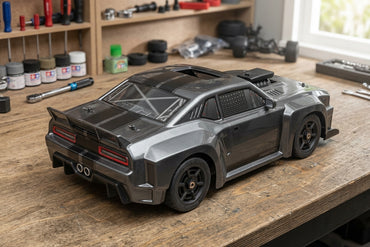 QuantumR Flux 4S 1/8 4WD Muscle Car - Grey