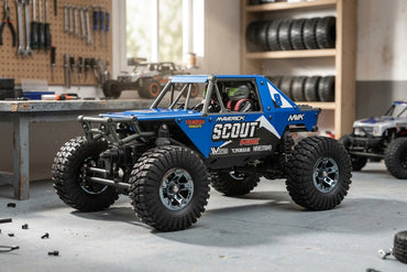Scout-24 Flux 1/24th Rock Crawler - Blue