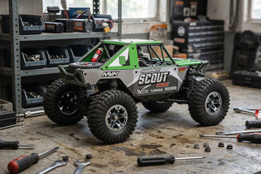 Scout-24 Flux 1/24th Rock Crawler - Green