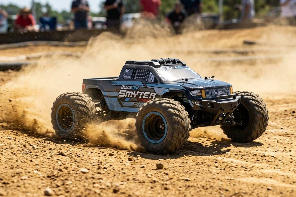 Smyter MT Turbo 1/12 4WD 3S Brushless - Blue