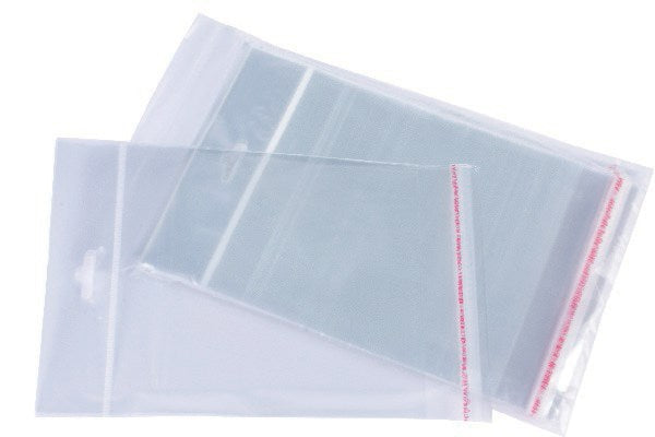 Cellofanpose m.header 140x140mm 100 stk