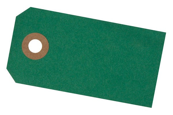 Manillamærke 40x80mm 10stk grøn