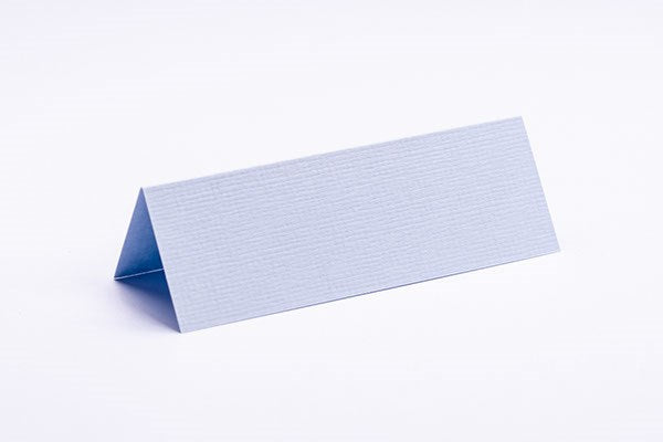 Bordkort 10x7cm babyblå tekstureret 10stk.