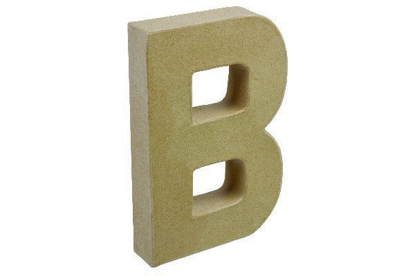 Papbogstav B H20cm B11,5cm