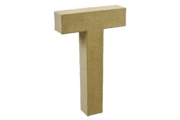 Papbogstav T H20cm B11,5cm