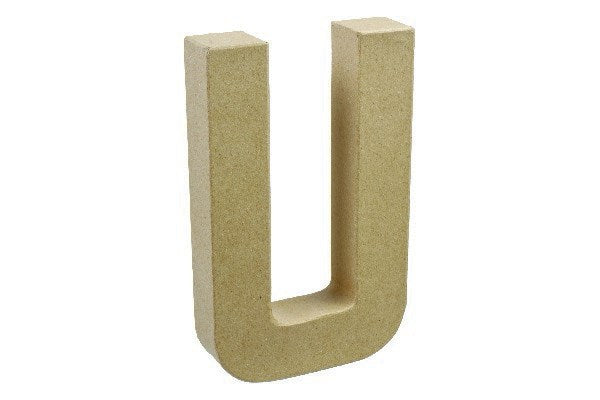Papbogstav U H20cm B11,5cm