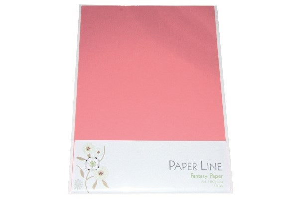 Fantasy karton 180g A4 10stk i pakke rosa