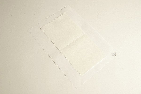 R. E. pass.kort 12,5x12,5cm u/hul hvid