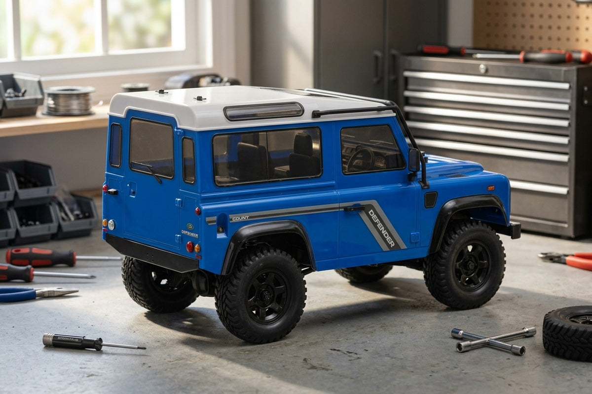 1/10 R/C 1990 Land Rover Defen 90 (CC-02) / NO ESC