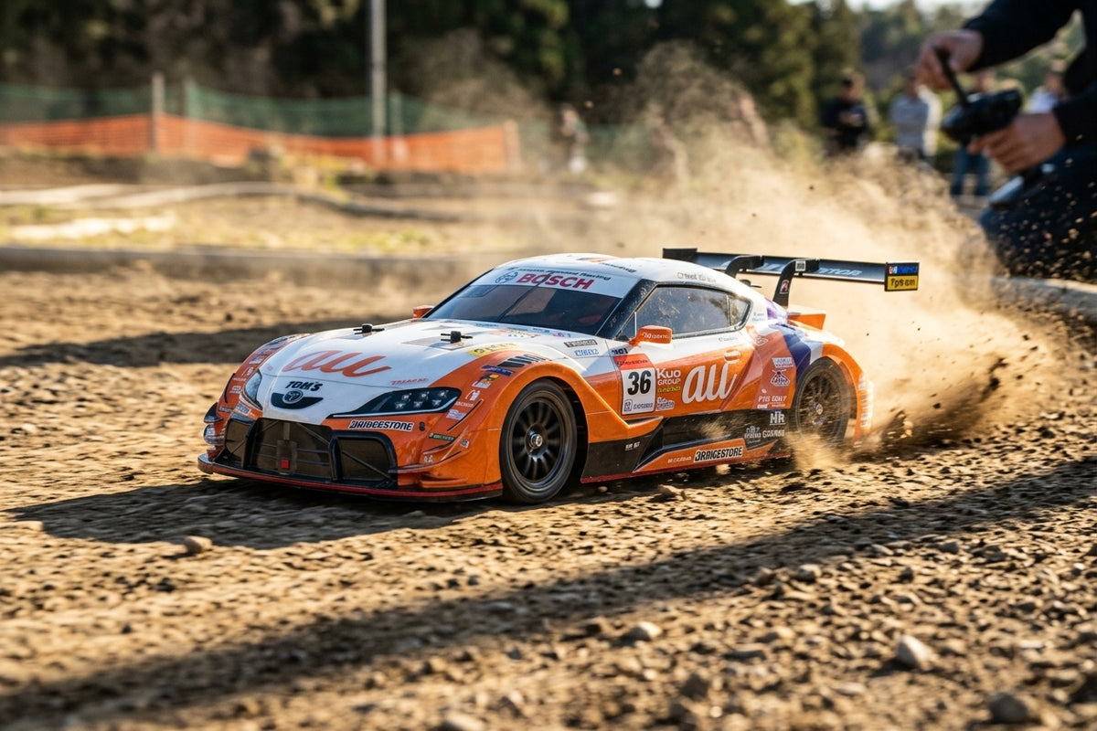 1/10 R/C au TOM'S GR Supra (TT-02)