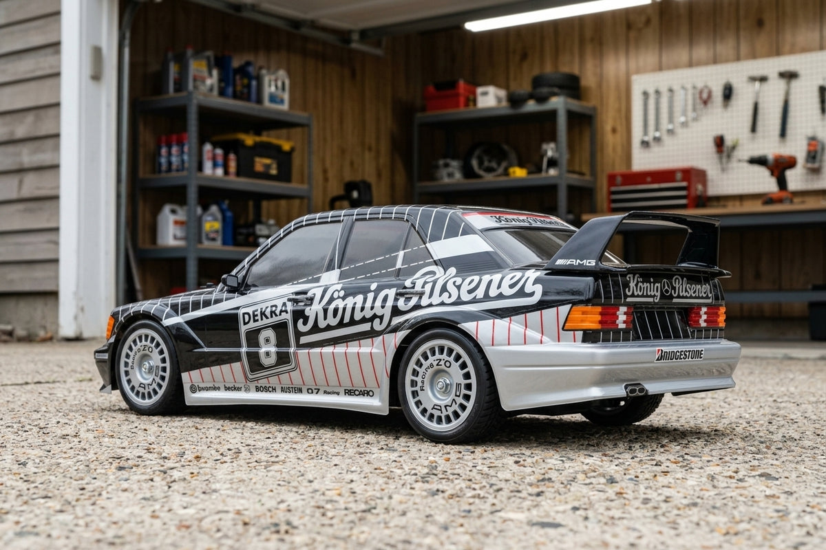 1/10 R/C Mercedes-Benz 190 E 2.5-16 (Painted Body)