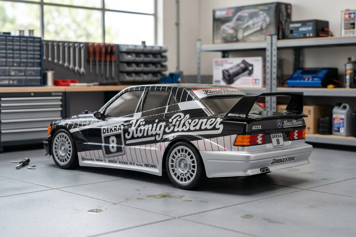 1/10 R/C Mercedes-Benz 190 E 2.5-16 (Painted Body)