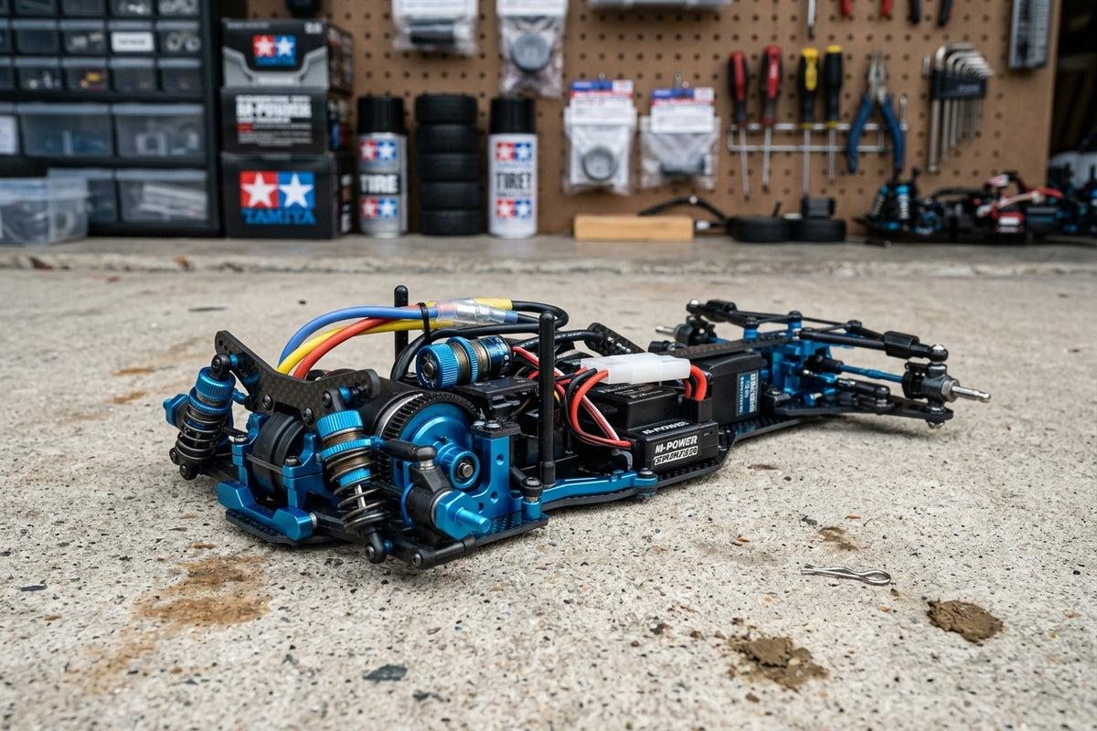 1/10 R/C TRF104 Chassis Kit