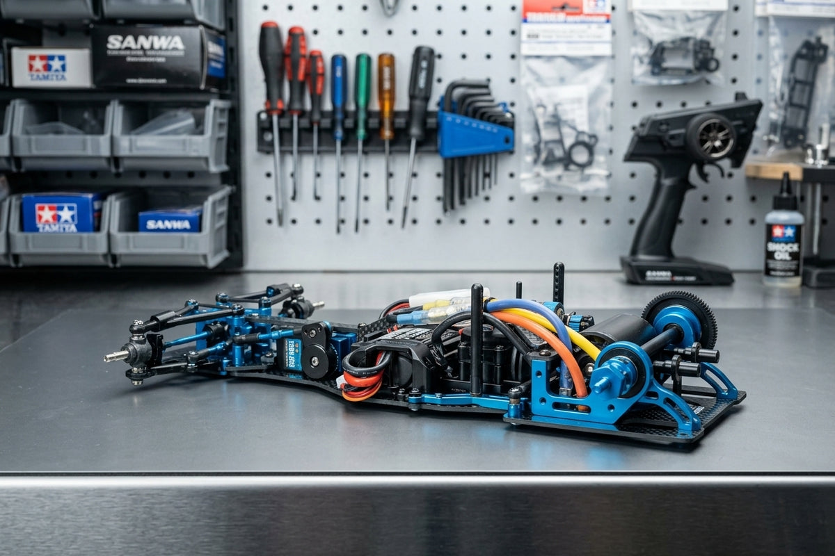1/10 R/C TRF104 Chassis Kit