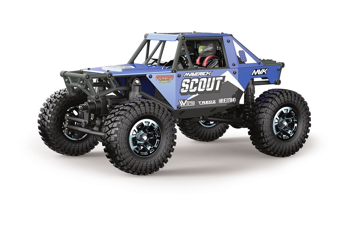 Scout-24 1/24th Rock Crawler - Blue