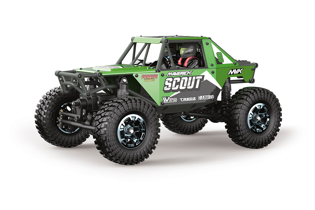 Scout-24 1/24th Rock Crawler - Green
