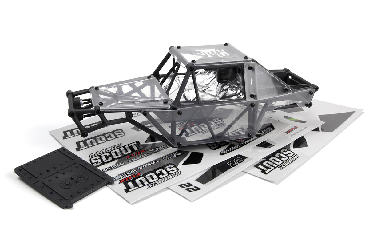 Scout-24 1/24th Rock Crawler - Clear Body
