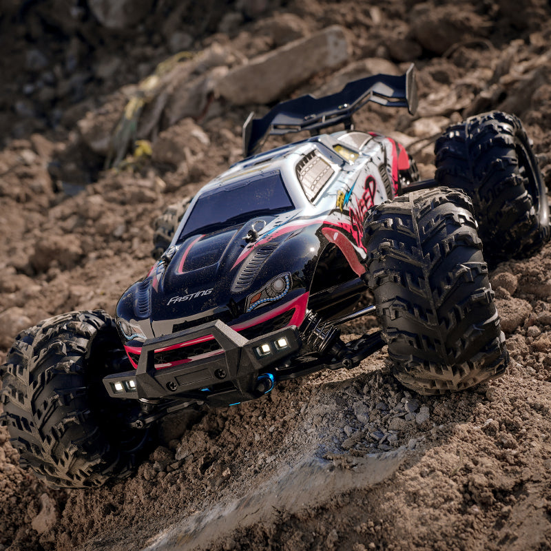 Fjernstyret Bil - Monster X (70 km/t, 4WD Brushless