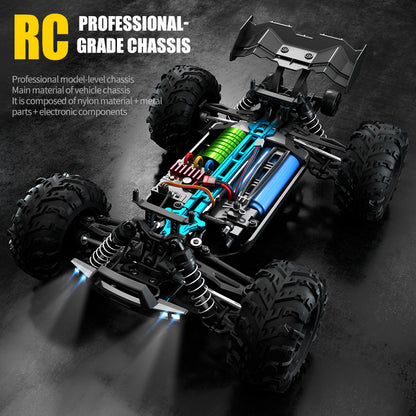Fjernstyret Bil - Monster X (70 km/t, 4WD Brushless