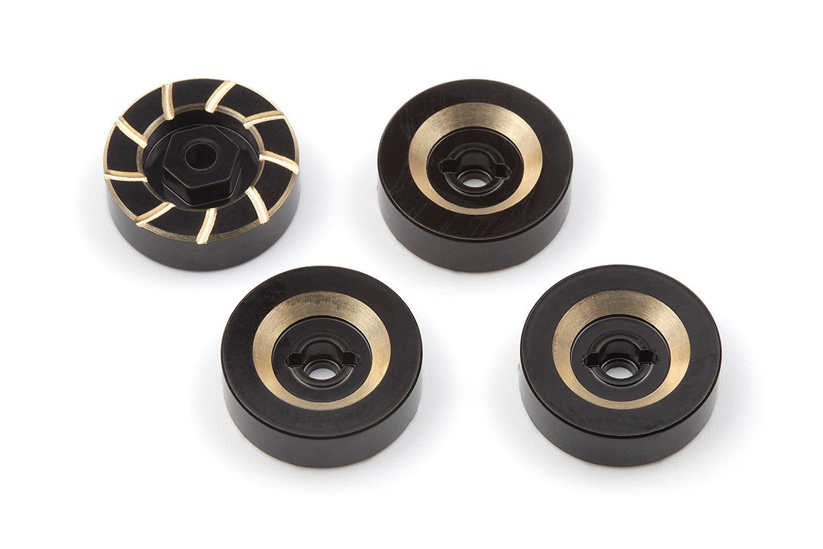 7mm Hex Hub Weight Set (Brass/4pcs)